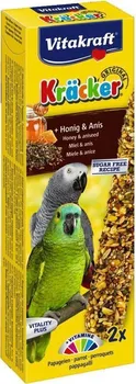 Krmivo pro ptáka Kracker Parrot Honey (2ks)