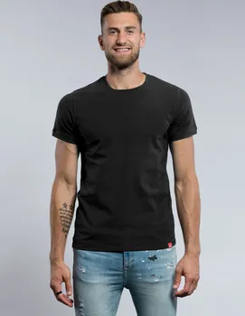 Pánské tričko CityZen Davod Slim Fit černé