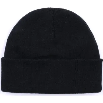 Čepice Zimní čepice QiiM ZK-01, černá, unisize, unisex (zimní čepice | černá čepice | unisex čepice | akrylová čepice | žebrovaná čepice | unisize čepice | teplá čepice | pletená čepice | lehká čepice)