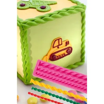 Nádoba na pečení Dekorativní lana silikonová forma