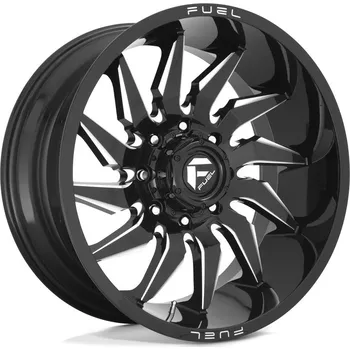 Alu kolo Fuel D744 SABER disk 20x9 8x180 124.2 ET20, Gloss black