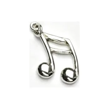 Přívěsek Stříbrný přívěsek nota - P395 (Stříbrné noty)
