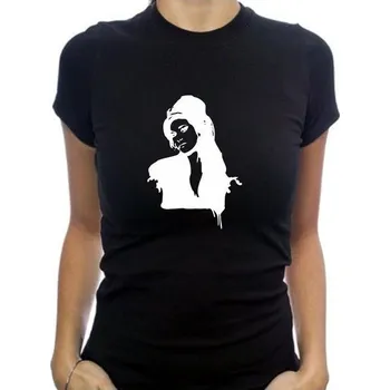 dámské tričko AMY WINEHOUSE Černá S