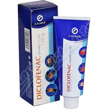 Lék na bolest, zánět a horečku Diclofenac Galmed 10mg/g gel 1x120g