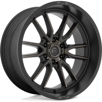 Alu kolo Fuel D762 CLASH disk 22x10 6x139.7 106.1 ET-18, Matte black