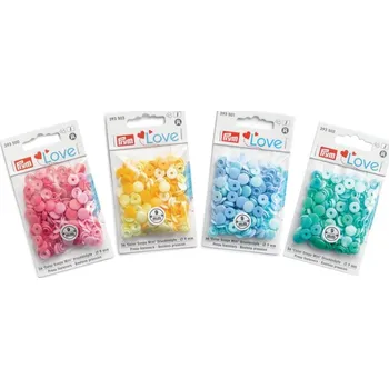 Plastové patentky Prym Color Snaps MINI barva: zelená