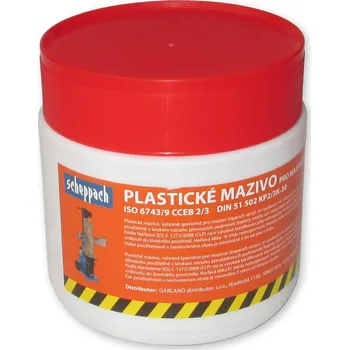 Scheppach Woodster plastické mazivo pro mazání sloupů štípačů dřeva 450 g