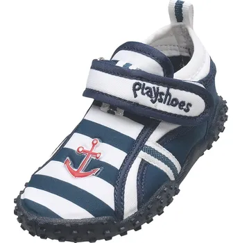 Dívčí plavky Boty do vody pro děti protiskluzové Playshoes neoprén kotva námořník