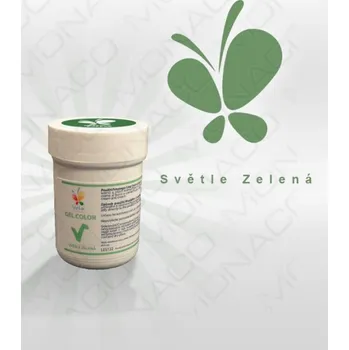 Přisada na vaření a pečení Gelová barva (světle zelená) 30 g