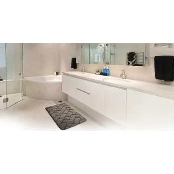 Koupelnová předložka BO-MA KOUPELNOVÁ PŘEDLOŽKA 7288 COFEE BARVA: Hnědá, ROZMĚR: 50x40 cm