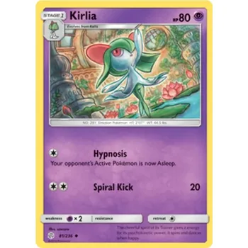 Karetní hra Kirlia 081/236 - Cosmic Eclipse Typ karty: Non-Holo