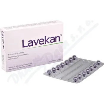 Přípravek na podporu paměti a spánku Lavekan 80mg cps.mol.14