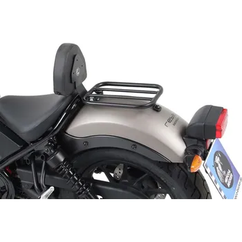 Zavazadlo na motocykl Hepco Becker Solorack s opěradlem černý pro Honda CMX 500 Rebel (2017-)