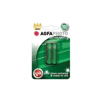 Článková baterie AgfaPhoto AAA 950 mAh 2ks AP-HR03950IE-2B AgfaPhoto prednabité batérie 1.2V, AAA, 950mAh, blister 2ks
