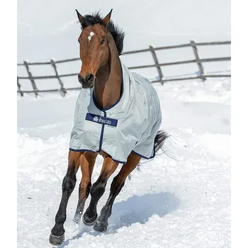 Deka pro koně Nepromokavá deka BUCAS Power Turnout Light 0 High-neck 145 cm
