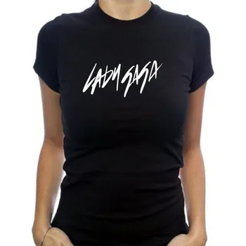 dámské tričko LADY GAGA S Bílá