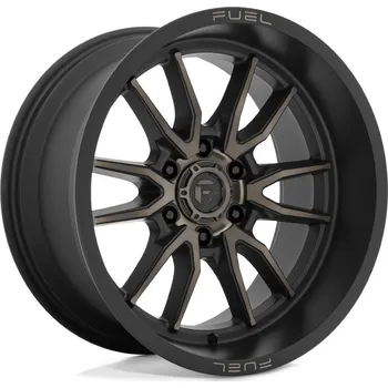 Alu kolo Fuel D762 CLASH disk 20x10 6x135 87.1 ET-18, Matte black