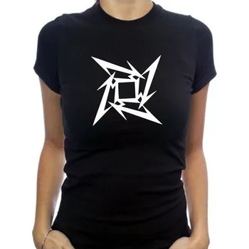 dámské tričko METALLICA - symbol XL Bílá