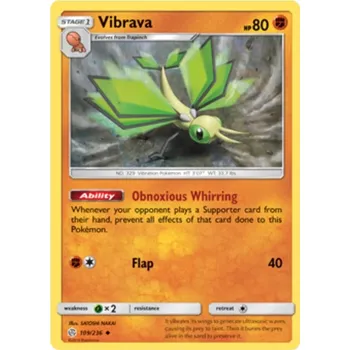 Karetní hra Vibrava 109/236 - Cosmic Eclipse Typ karty: Non-Holo