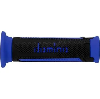 gripy A350 (scooter/road) délka 120 mm, DOMINO (antracitovo-modré)