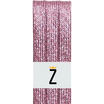 Tkaničky do bot Třpytivé tkaničky do bot - světle růžová Délka: 100