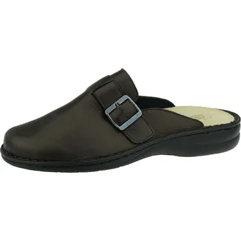 Pánské pantofle Elegantní kožené nazouváky Rega Shoes I084 Velikost: 42