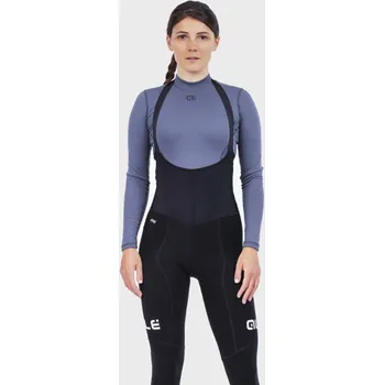 Cyklistické kalhoty ALÉ Cyklistické kalhoty dlouhé s laclem - R-EV1 FUTURE WARM - černá XS