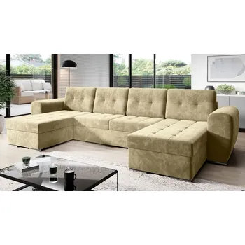 Sedací souprava Rohová sedací souprava Darilko U, Dostupné potahy: Monolith 04 MIRJAN 5903211305863