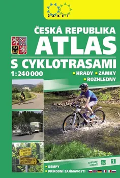 Atlas ČR s cyklotrasami 1:240 000 - Žaket (2023, pevná)