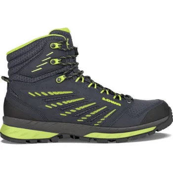 Pánská treková obuv Pánské trekové boty Lowa Trek Evo GTX Mid navy/lime 10,5UK