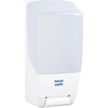 Dávkovač mýdla isofa Dávkovač tekuté mycí pasty, tekutého mýdla a dezinfekcí group - bílý