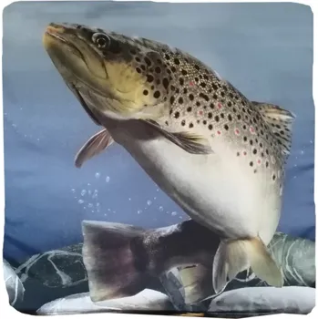 Povlak na polštářek Apex® produktová řada 3D 3D povláček na polštářek Apex - Ryba - Povláček na polštářek