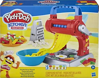 modelína a plastelína Hasbro Play-Doh Party Sada s mlýnkem na výrobu těstovin