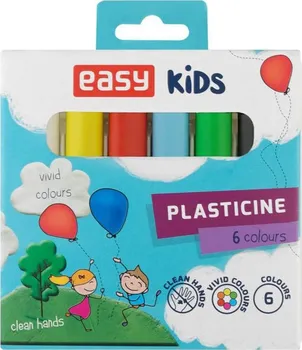 modelína a plastelína Easy Creative Plastelína 6 ks