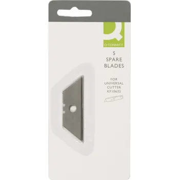 Kuchyňský nůž Q-Connect Čepele čalounických nožů Q-CONNECT, 19x60mm, 5 ks.