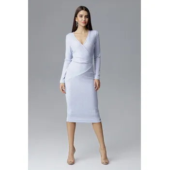 Dámské šaty Figl Woman&#039;s Dress M637 Figl šedá 951083