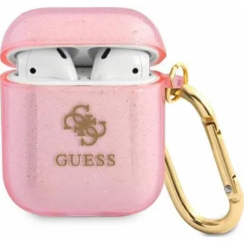 Telefonní příslušenství Guess Guess kryt AirPods GUA2UCG4GP růžový/růžový Glitter Collection