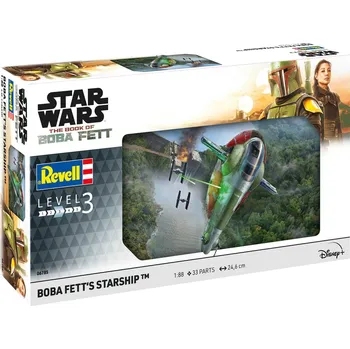 Plastikový model Revell Boba Fett's Starship 1:88