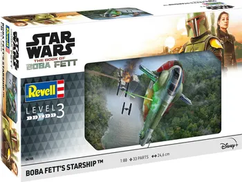Plastikový model Revell Boba Fett's Starship 1:88