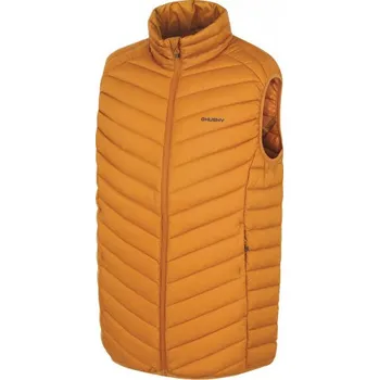 Pánská vesta Husky Pánská péřová vesta Dresles M mustard