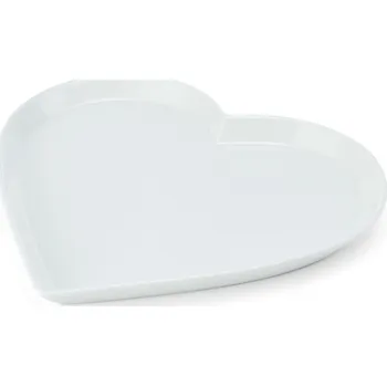 Servírovací miska Mikasa tvaru Srdce, 30 x 29 cm bílý porcelán