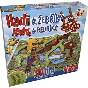 Desková hra Studo Games 3D hadi a žebříky