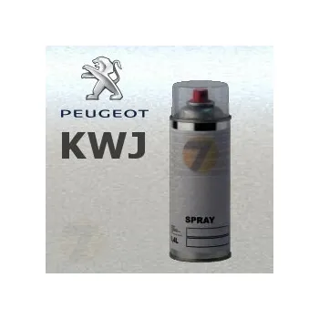 Autolak PEUGEOT KWJ BLANC metalická barva Sprej 400ml 2ks