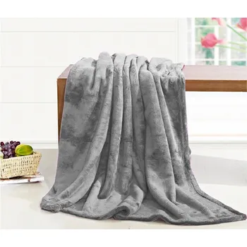 deka Deka mikroflanel šedá 150x200