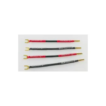 Příslušenství ke zvukové technice Repro propojky:Tellurium Q Blue Diamond Jumpers / 4x30cm