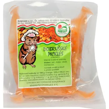 Pickles dobrušské - váha SUNFOOD sro