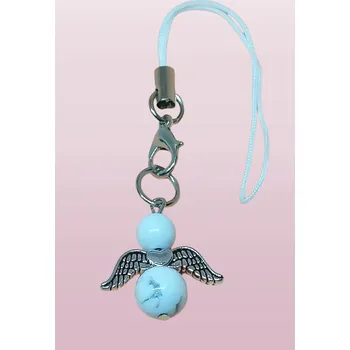 Přívěsek Přívěsek andělíček z magnezitu s poutkem