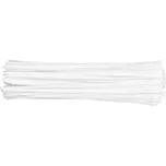 TOPEX Stahovací pásky 7,6 mm x 500 mm, 75 ks, bílé, hobby