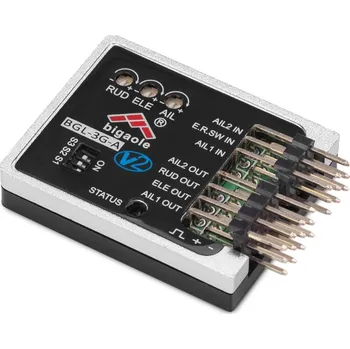 RC vybavení Bigaole BGL-3G-A V2 tříosá stabilizace pro letadla