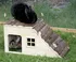 Kerbl Domek pro hlodavce se šikmou střechou 50 x 25 x 25 cm